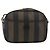 Pequin Borsa a Spalla in Tela Pecan FENDI PVC Marrone Nero Auth ep13800 - vista 2