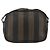 Pequin Borsa a Spalla in Tela Pecan FENDI PVC Marrone Nero Auth ep13800 - vista 3