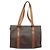 Céline Borsa tote in tela Macadam CELINE in pelle PVC marrone oro Auth ep13781 D'oro - vista 3