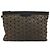 Borsa a mano Jimmy Choo in pelle marrone argento autentica 173696 - vista 2