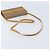 Gucci Borsa a Spalla Micro GG Supreme PVC Beige Oro 004 89 1041 Auth ka3102 D'oro - vista 7