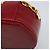 CHANEL COCO Marchio Scatola per Gioielli Pelle Lucida Rossa Oro CC Auth LNZ684V Rosso D'oro - vista 10