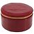 CHANEL COCO Marchio Scatola per Gioielli Pelle Lucida Rossa Oro CC Auth LNZ684V Rosso D'oro - vista 2