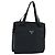 PRADA Borsa a mano in nylon nero argento Auth BSZ146
