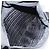 PRADA Borsa a mano in nylon nero argento Auth BSZ146 - vista 22