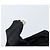 PRADA Borsa a mano in nylon nero argento Auth BSZ146 - vista 23
