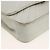 CHANEL Borsa a Spalla Matelassé in Pelle di Agnello Bianco Oro CC Auth BA11362A D'oro - vista 11