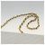 CHANEL Borsa a Spalla Matelassé in Pelle di Agnello Bianco Oro CC Auth BA11362A D'oro - vista 8