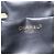 CHANEL COCO Marca Borsa Vanity in Pelle Lucida 2in1 Nera Oro CC Auth ARZ446 Nero D'oro - vista 16