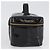 CHANEL COCO Marca Borsa Vanity in Pelle Lucida 2in1 Nera Oro CC Auth ARZ446 Nero D'oro - vista 5