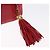 CHANEL Schultertasche aus Lammleder Rot Gold CC Auth AMZ310A Golden - Ansicht 15