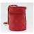 CHANEL Schultertasche aus Lammleder Rot Gold CC Auth AMZ310A Golden - Ansicht 5