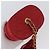CHANEL Schultertasche aus Lammleder Rot Gold CC Auth AMZ310A Golden - Ansicht 7