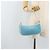 Céline CELINE C Macadam Canvas Accessory Pouch Suede Light Blue Gold Auth LNZ731A Golden - view 21