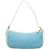 Céline CELINE C Macadam Canvas Accessory Pouch Suede Light Blue Gold Auth LNZ731A Golden - view 3
