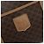 Céline Borsa a mano in tela Macadam CELINE in pelle PVC marrone oro Auth bs33973 D'oro - vista 16