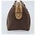 Céline Borsa a mano in tela Macadam CELINE in pelle PVC marrone oro Auth bs33973 D'oro - vista 4