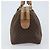 Céline Borsa a mano in tela Macadam CELINE in pelle PVC marrone oro Auth bs33973 D'oro - vista 5