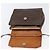 Céline Borsa a mano in tela Macadam CELINE PVC 2 in 1 Marrone Oro Auth bs34055 D'oro - vista 18