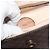 Céline Borsa a mano in tela Macadam CELINE PVC 2 in 1 Marrone Oro Auth bs34055 D'oro - vista 25