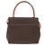 Céline Borsa a mano in tela Macadam CELINE PVC 2 in 1 Marrone Oro Auth bs34055 D'oro - vista 3