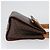 Céline Borsa a mano in tela Macadam CELINE PVC 2 in 1 Marrone Oro Auth bs34055 D'oro - vista 4