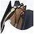 Borsa a mano in pelle nera e oro BURBERRY Auth bs33867 Nero D'oro - vista 19