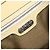 Borsa a mano FENDI in pelle avorio argento Auth ARZ093 Crudo - vista 16
