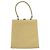 Borsa a mano FENDI in pelle avorio argento Auth ARZ093 Crudo - vista 2