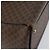 Céline Borsa a mano in tela Macadam CELINE in pelle PVC marrone oro Auth ARZ141 D'oro - vista 13