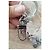 Portachiavi Louis Vuitton Bianco Blu Verde Arancione Silver hardware - vista 5