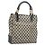 Bamboo Borsa a mano in tela GG Gucci con manico in bambù beige 112530 Auth ka3079
