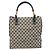 Bamboo Borsa a mano in tela GG Gucci con manico in bambù beige 112530 Auth ka3079 - vista 3