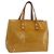 LOUIS VUITTON Monogram Vernis Reade PM Borsa a Mano Beige M91144 LV Auth ka3100