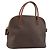Céline Borsa a mano in tela Macadam CELINE in pelle PVC marrone e oro Auth ka3055 D'oro
