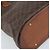 Céline Borsa a mano in tela Macadam CELINE in pelle PVC marrone e oro Auth ka3055 D'oro - vista 13