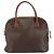 Céline Borsa a mano in tela Macadam CELINE in pelle PVC marrone e oro Auth ka3055 D'oro - vista 3