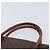 Céline Borsa a mano in tela Macadam CELINE in pelle PVC marrone e oro Auth ka3055 D'oro - vista 8
