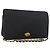 BALLY Borsa a Spalla a Catena Pelle Nera Oro Auth BSZ200 Nero D'oro