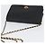 BALLY Borsa a Spalla a Catena Pelle Nera Oro Auth BSZ200 Nero D'oro - vista 6