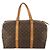 LOUIS VUITTON Borsa Boston Sac Souple 45 Monogram M41624 LV Auth BA10643 Monogramma - vista 3