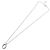 Collana Christian Dior metallo Argento Auth BA11479 - vista 9