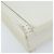 Borsa a Spalla Gancini in Pelle Bianca e Oro Salvatore Ferragamo Auth ARZ115 Bianco D'oro - vista 11
