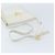Borsa a Spalla Gancini in Pelle Bianca e Oro Salvatore Ferragamo Auth ARZ115 Bianco D'oro - vista 7