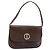 Borsa a Spalla Christian Dior in Pelle Marrone Oro Auth ep13755 D'oro