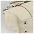 Borsa a mano in pelle bianca e argento Salvatore Ferragamo Auth BSZ241 Bianco - vista 11