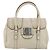 Borsa a mano in pelle bianca e argento Salvatore Ferragamo Auth BSZ241 Bianco - vista 2