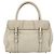 Borsa a mano in pelle bianca e argento Salvatore Ferragamo Auth BSZ241 Bianco - vista 3