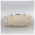 Borsa a mano in pelle bianca e argento Salvatore Ferragamo Auth BSZ241 Bianco - vista 9
