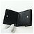 Céline CELINE Macadam Canvas Trifold Wallet PVC Leather Black Gold Auth am11034V Golden - view 14